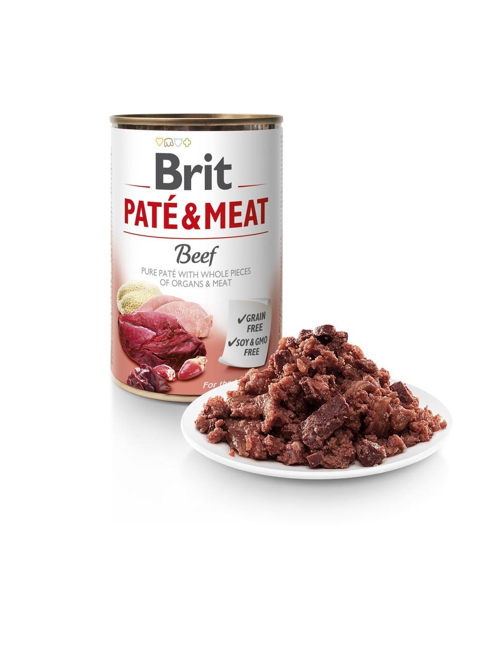 BRIT PATE & MEAT BEEF 18x400g