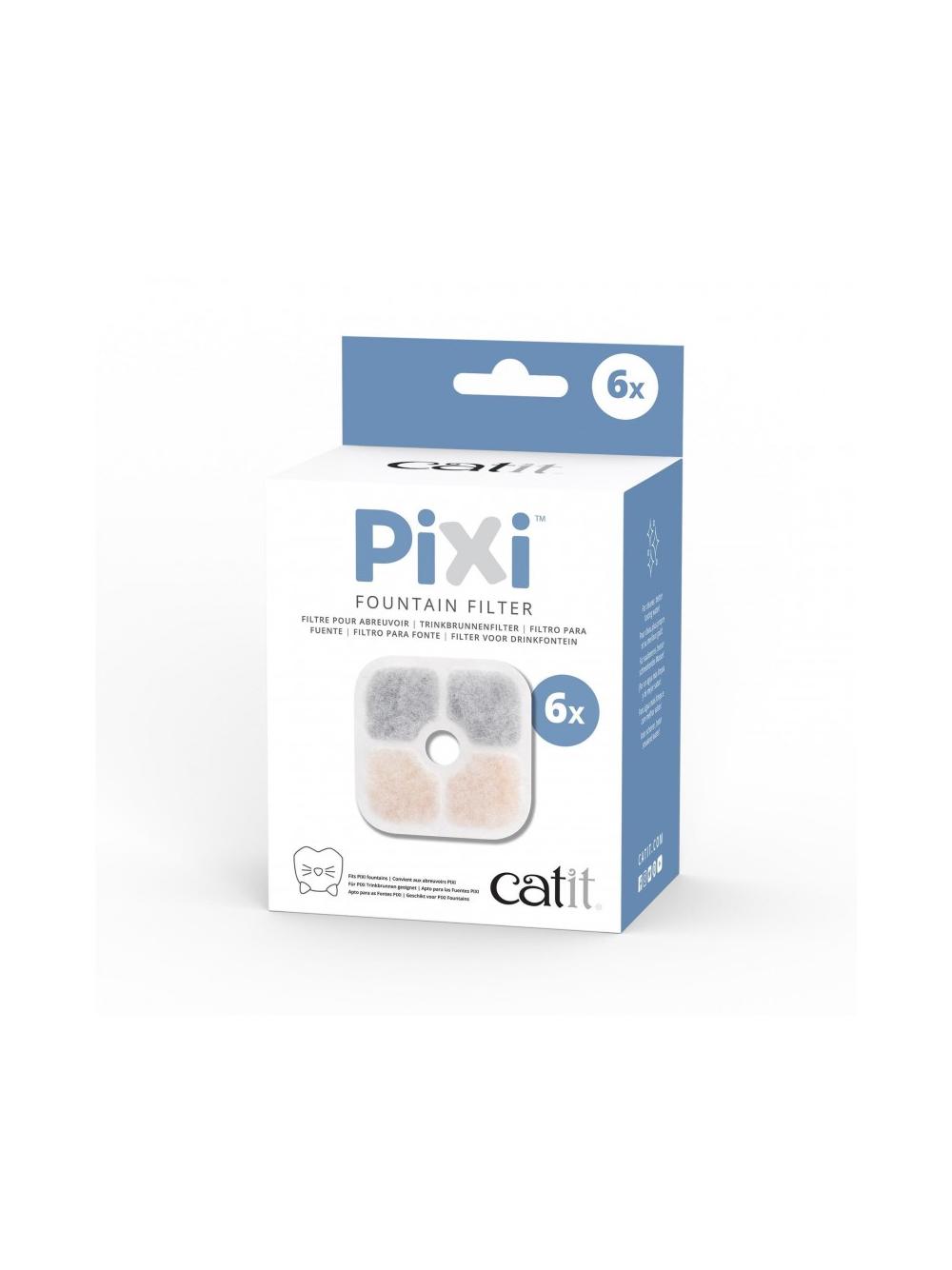 CATIT PIXI Filtr do poidła Pixi Fountain 6szt
