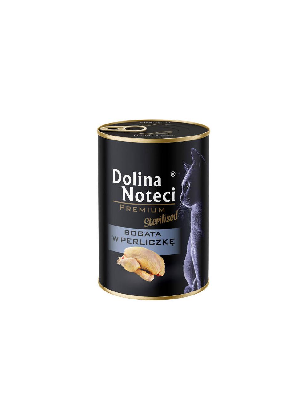 DOLINA NOTECI Premium dla kotów sterylizowanych bogata w perliczkę 400g