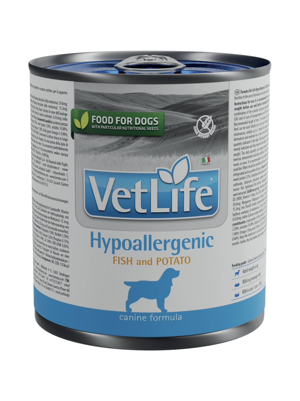 Farmina Vet Life Hypoallergenic Fish & Potato Dog 300g