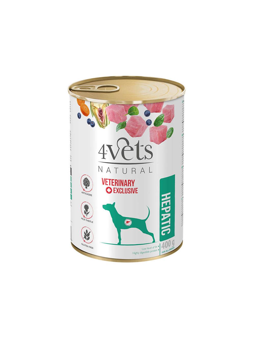 4Vets dla psów Hepatic 400g
