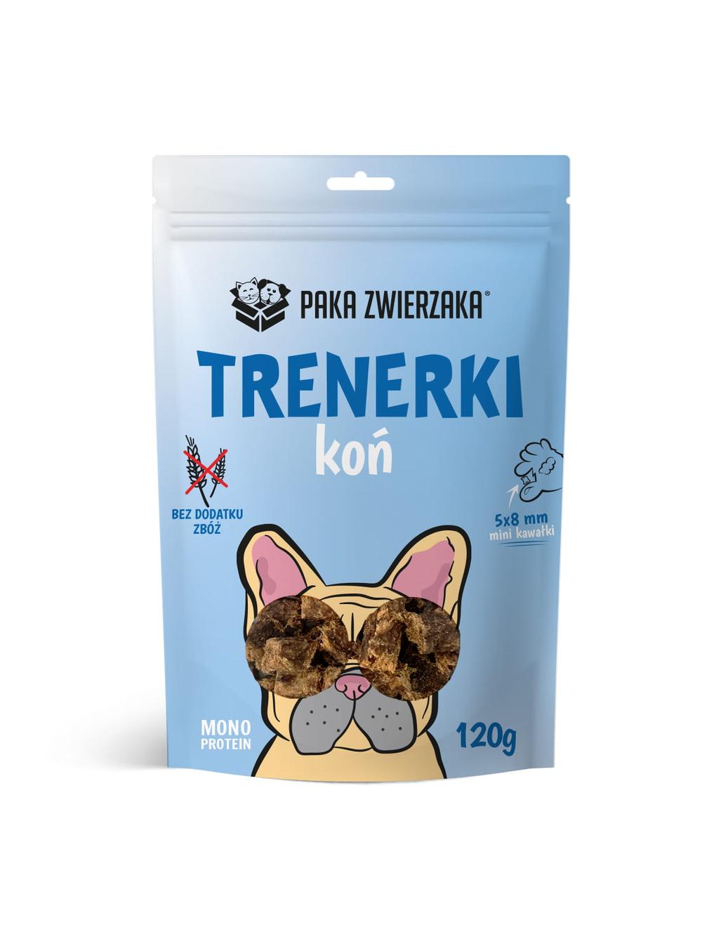PAKA ZWIERZAKA -Trenerki Konina 120g