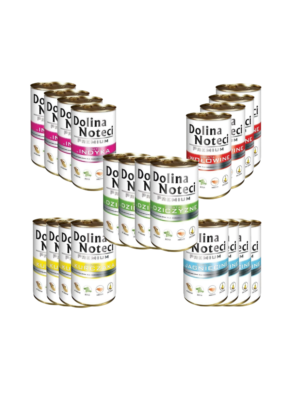 Dolina Noteci PREMIUM MIX Smaków 20 x 400g