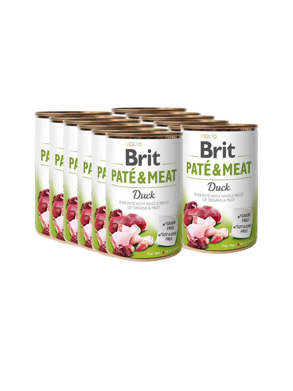 BRIT PATE & MEAT DUCK 12x400g