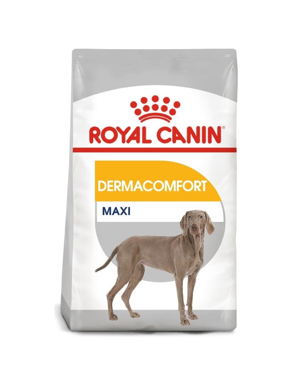 ROYAL CANIN CCN Maxi Dermacomfort 11,7kg karma sucha dla psów dorosłych, ras dużych, o wrażliwej skórze, skłonnej do podrażnień /Opakowanie uszkodzone (6102) !!!