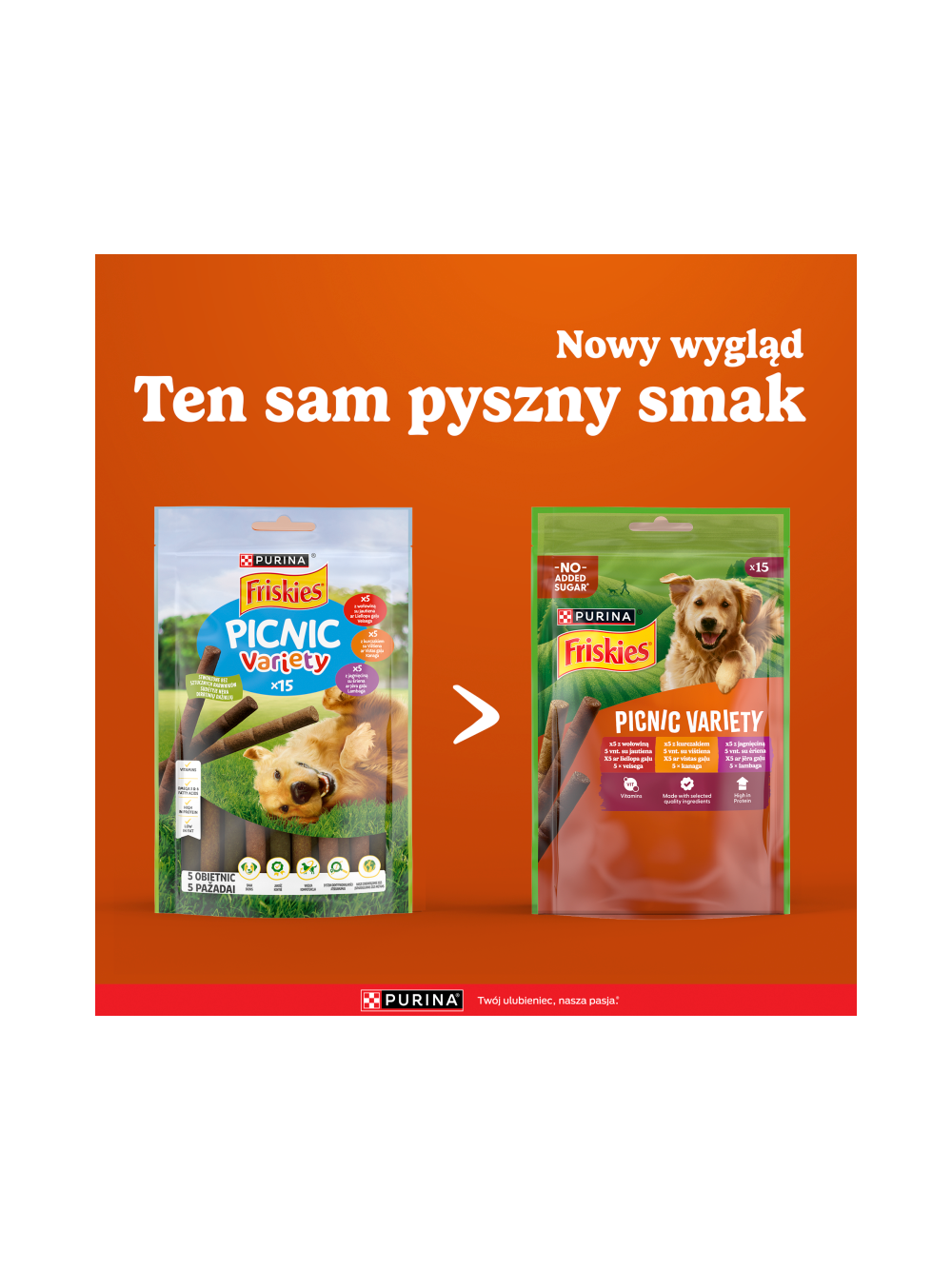 Friskies Picnic Variety dla dorosłych psów 3x126 g (15 sztuk)