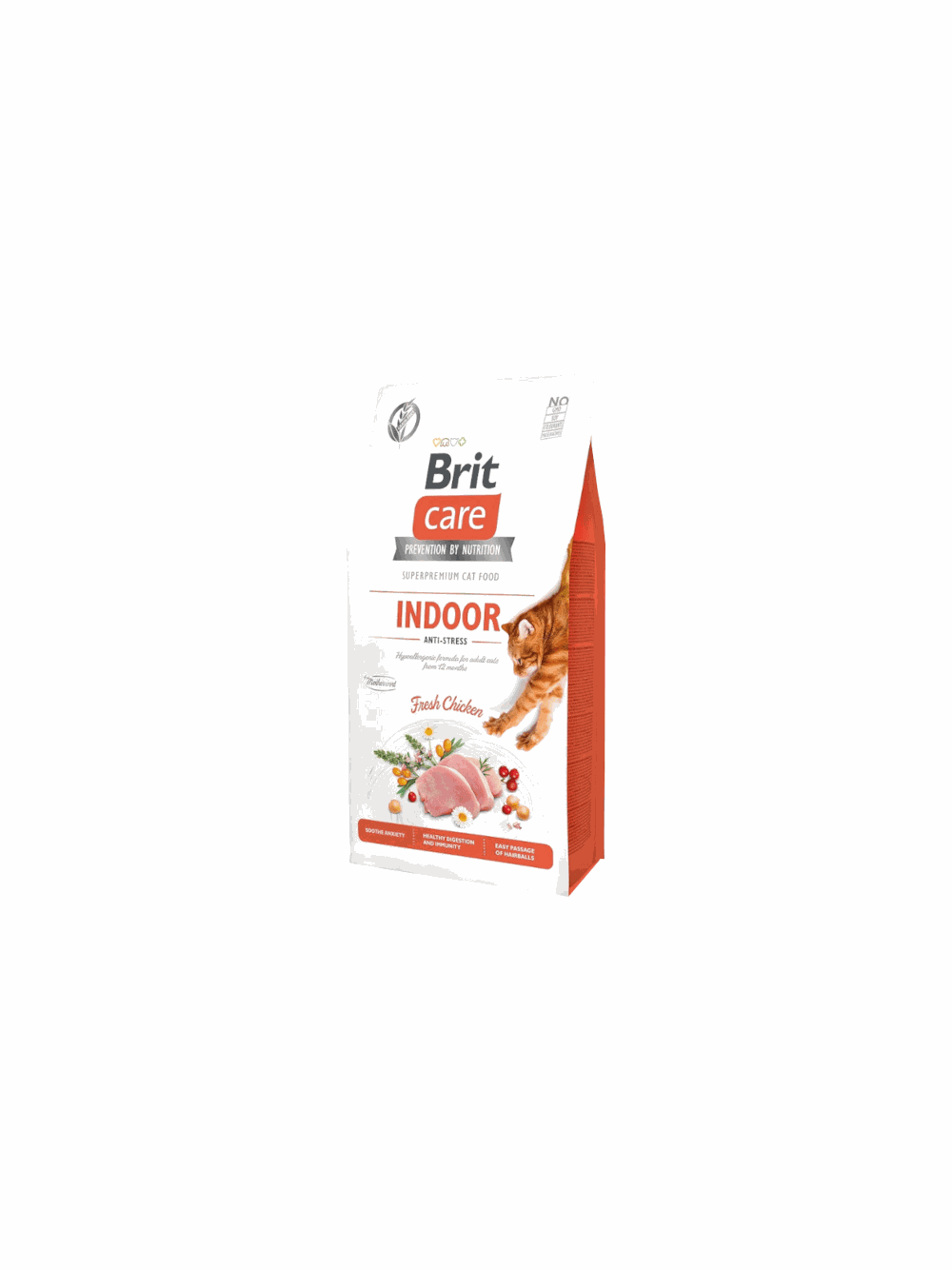 BRIT Care Cat  Grain-Free Indoor Anti-Stress 400g + niespodzianka dla kota GRATIS!