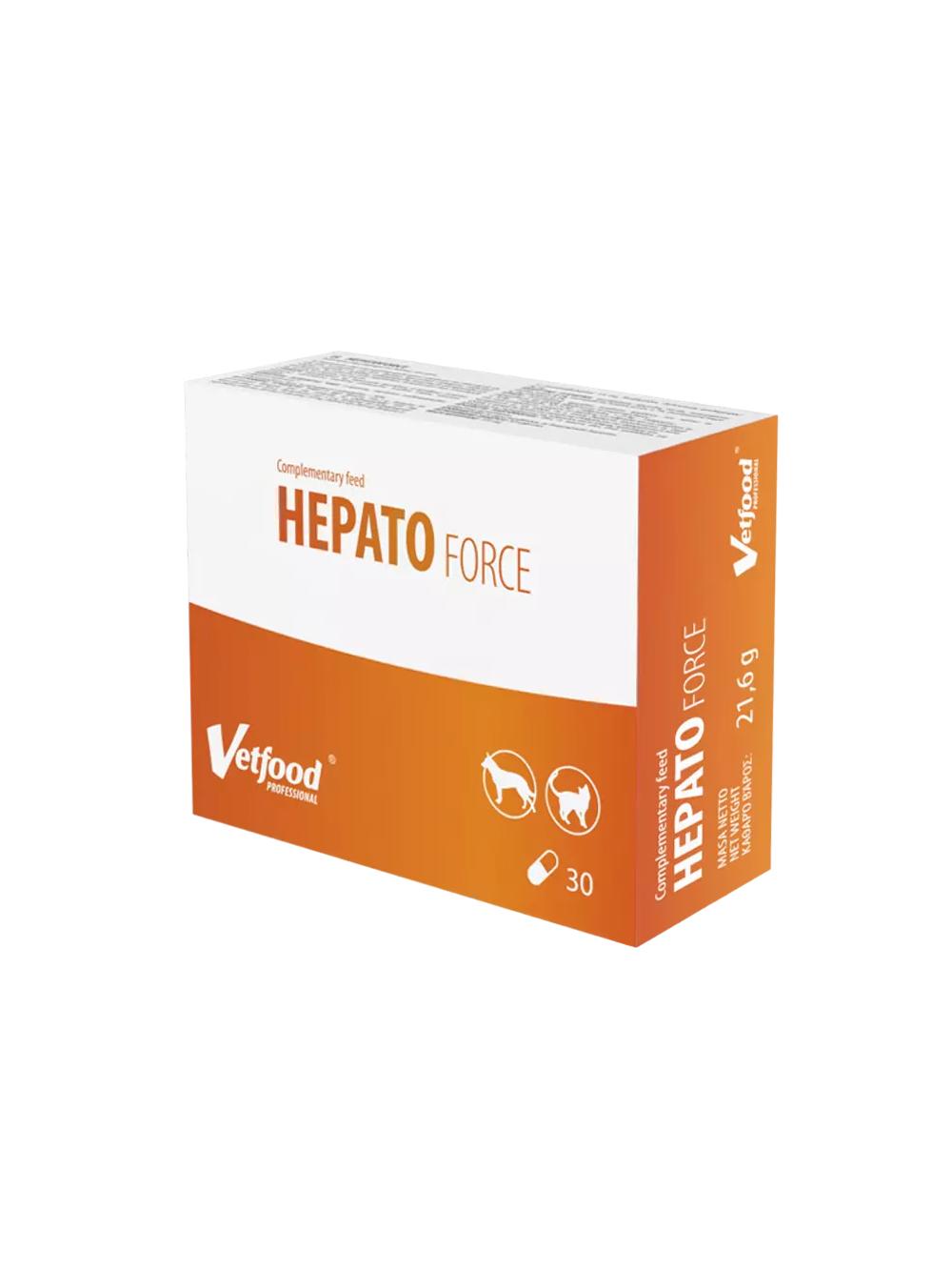 VETFOOD Hepatoforce 30kaps.