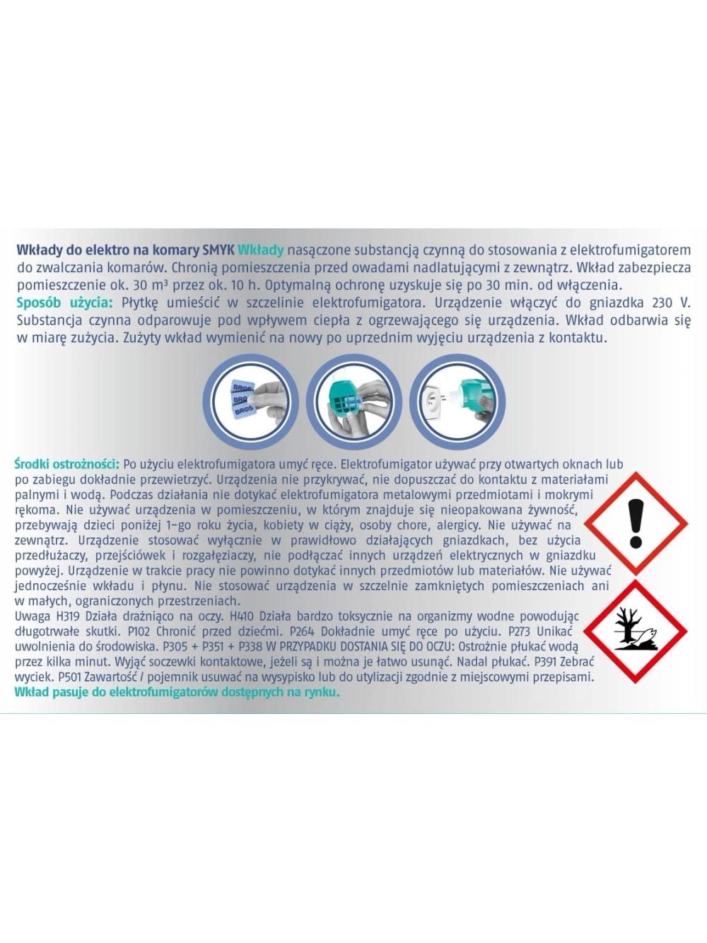 BROS – Wkłady do elektro na komary dla dzieci 20szt.