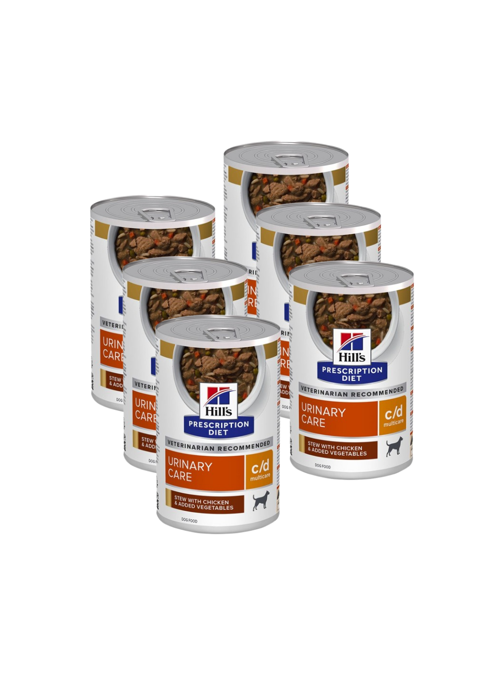 HILL'S PD Prescription Diet Canine c/d gulasz 6x354g - puszka