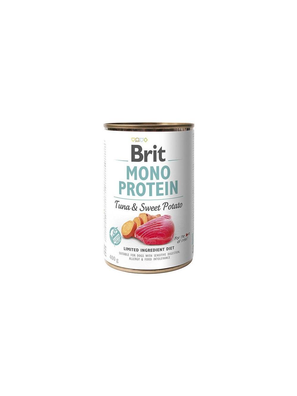 BRIT MONO PROTEIN TUNA & SWEET POTATO 6x400g