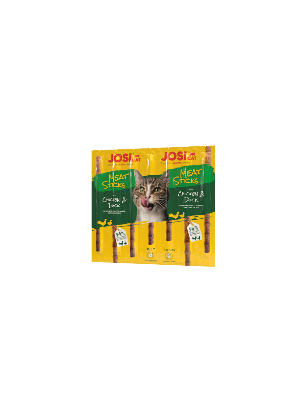 JOSERA JosiCat Meat Sticks Chicken & Duck 35g (7 szt)