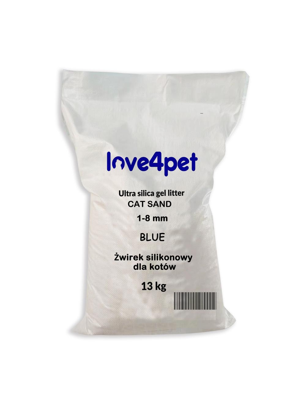 Żwirek Silikonowy dla Kota Cat Sand 13kg