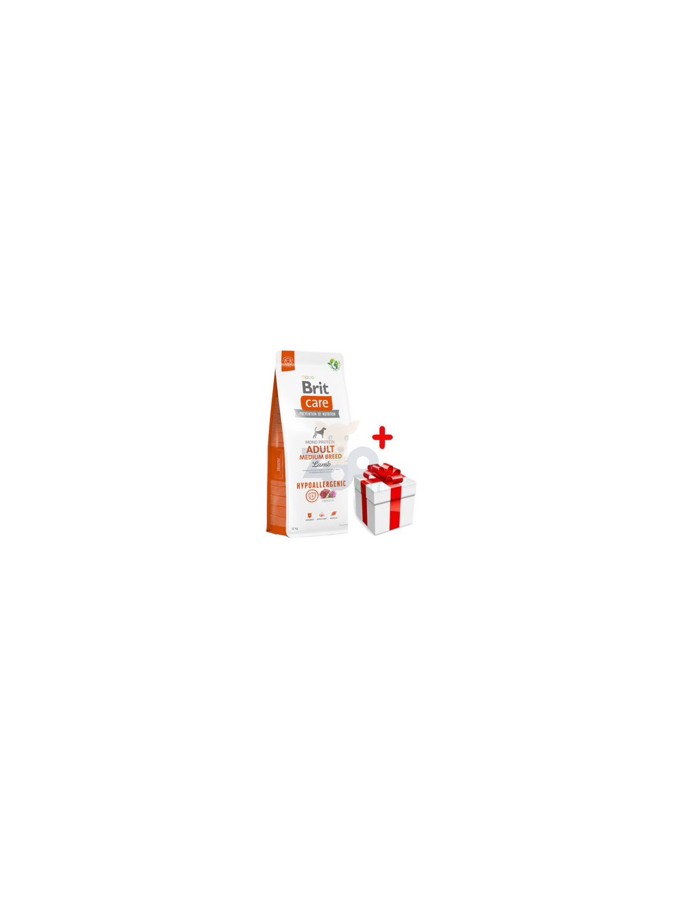 BRIT CARE Dog Hypoallergenic Adult Medium Breed Lamb 12kg + niespodzianka dla psa GRATIS!