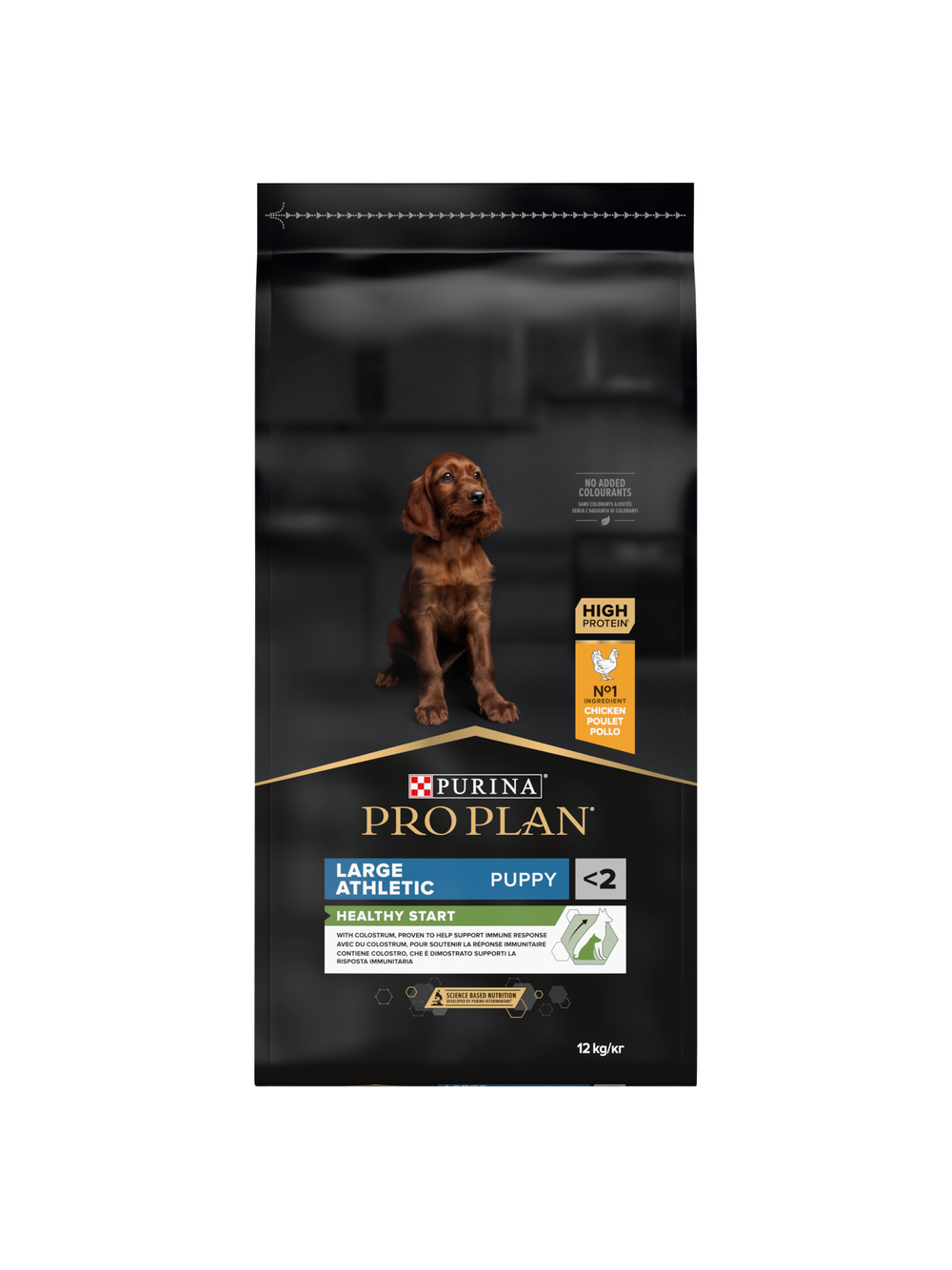 Purina Pro Plan Large Puppy Athletic Optistart, kurczak i ryż 12kg / Opakowanie uszkodzone (3664,3665,5167,5575,7021,8739) !!!