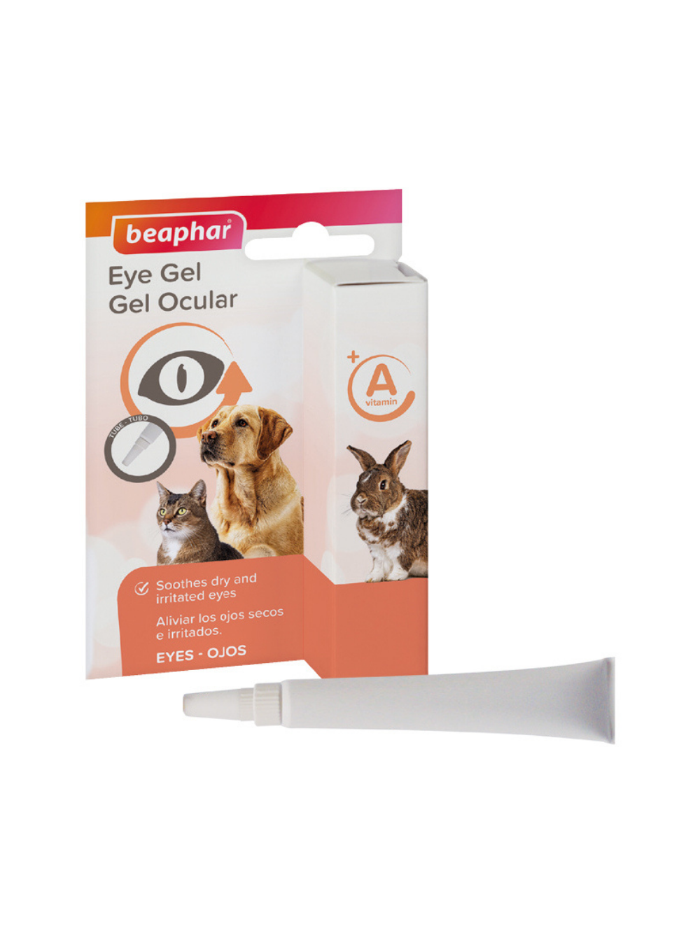 Beaphar EYE GEL 5ML - żel do oczu z witaminą A