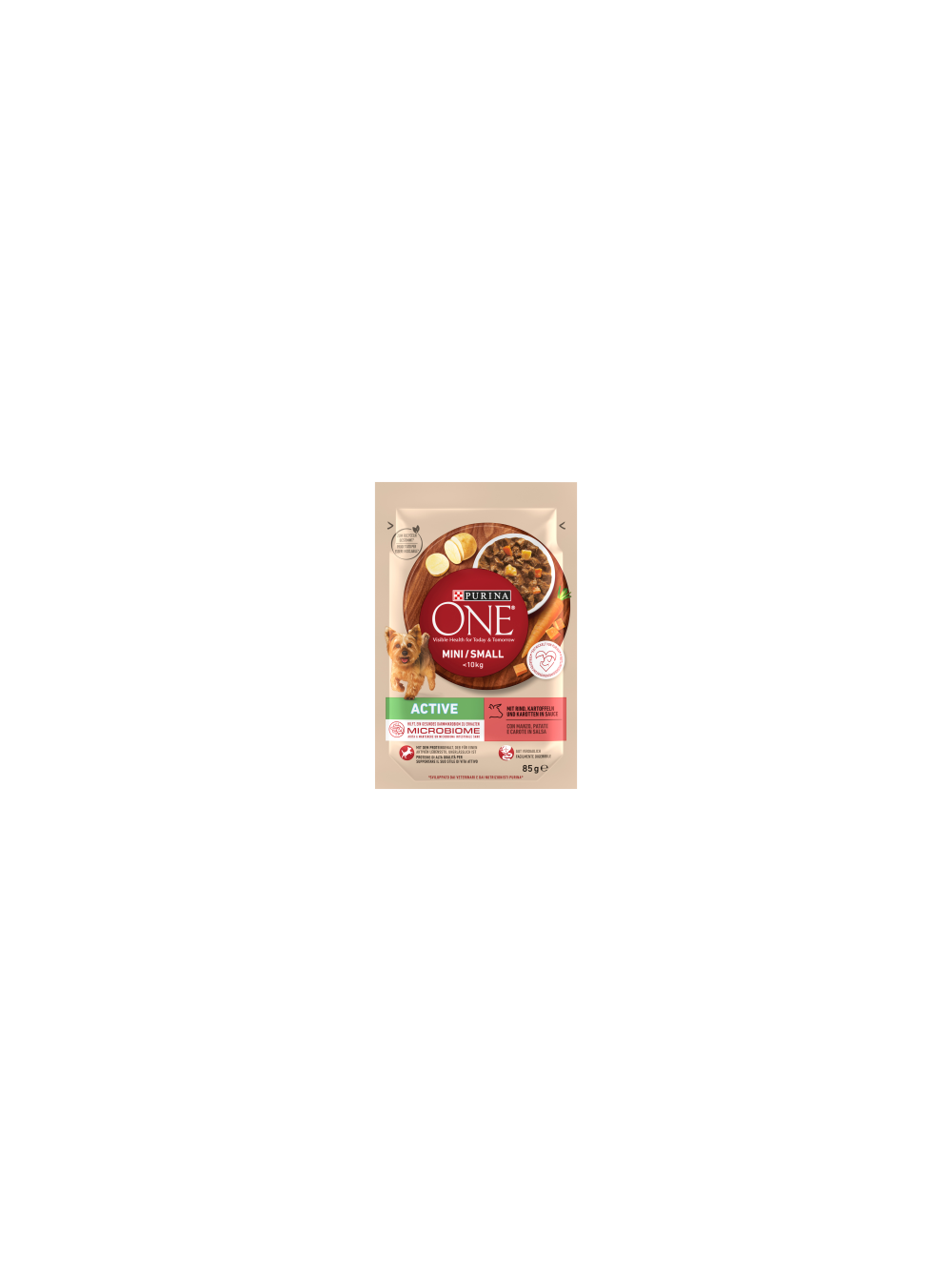 Purina One Mini/Small Active Karma dla psów 26x85g
