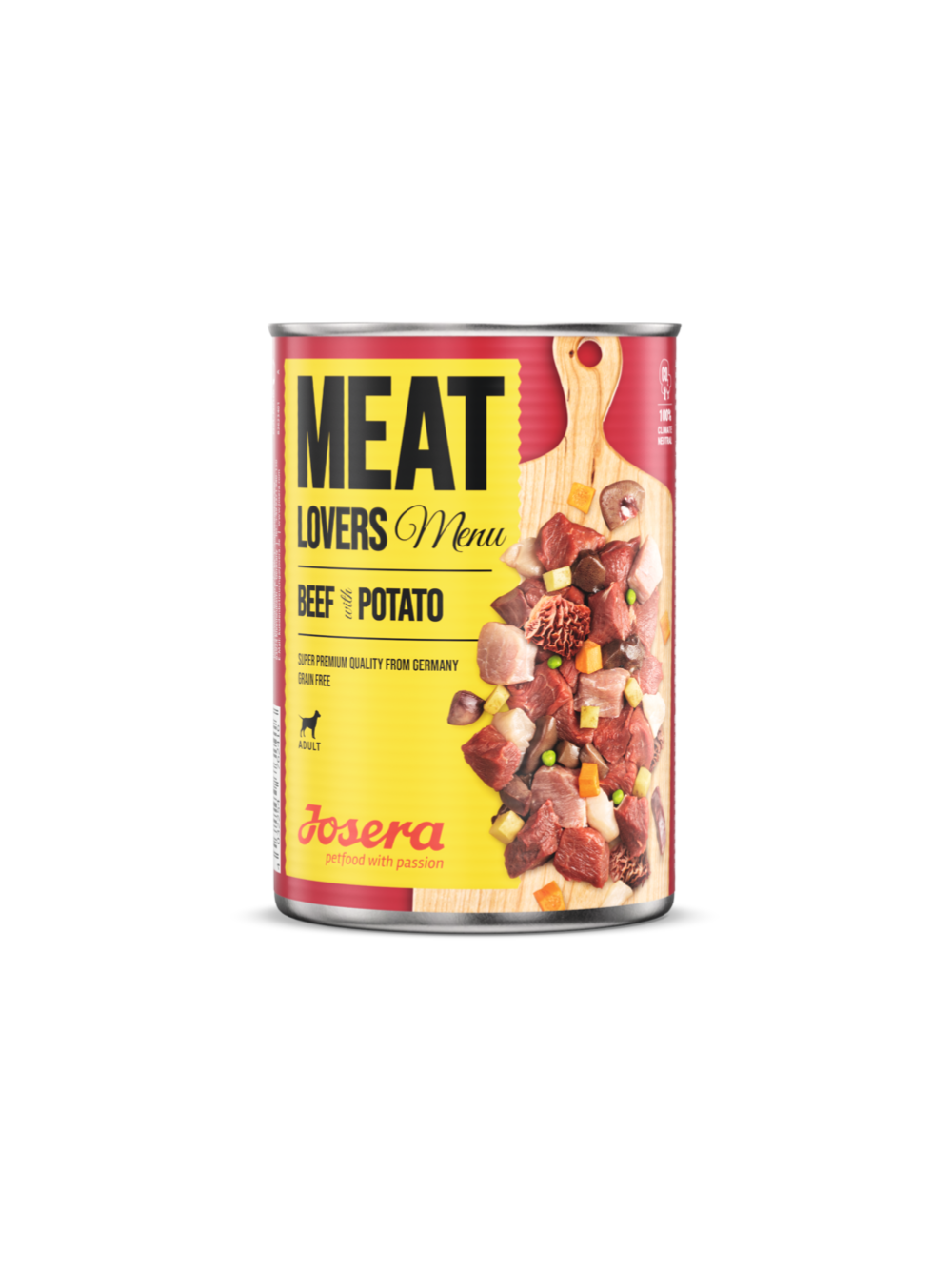 JOSERA Meatlovers Menu Wołowina z ziemniakami 6x400g