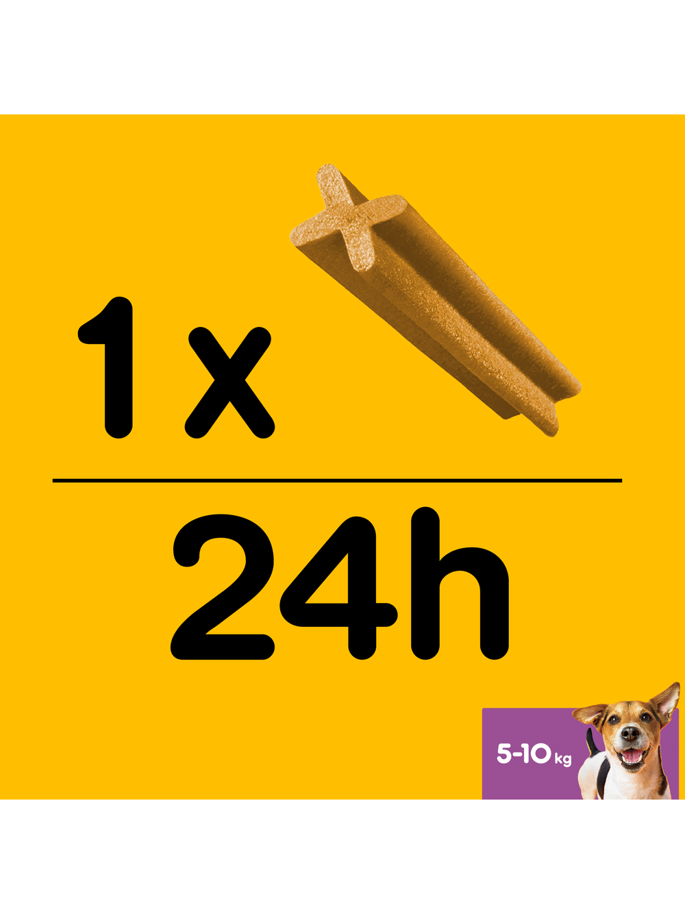 PEDIGREE DentaStix (małe rasy) przysmak dentystyczny dla psów 28 szt. - 4x110g
