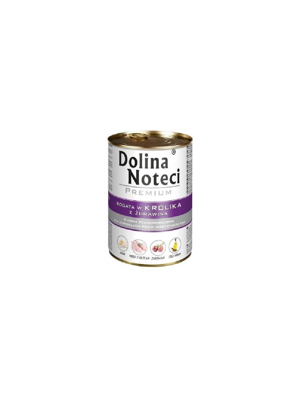Dolina Noteci Premium Królik z żurawiną 6x400g