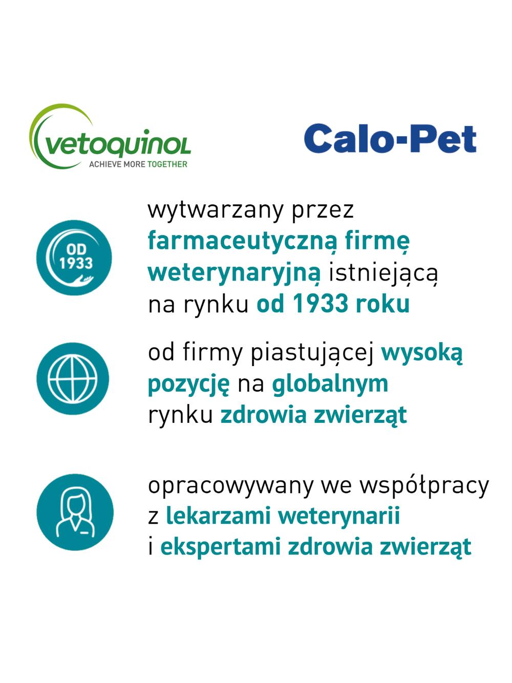 VETOQUINOL Calo-Pet - energetyczny dodatek żywieniowy dla psów i kotów 120g / DATA WAŻNOŚCI 07.2026