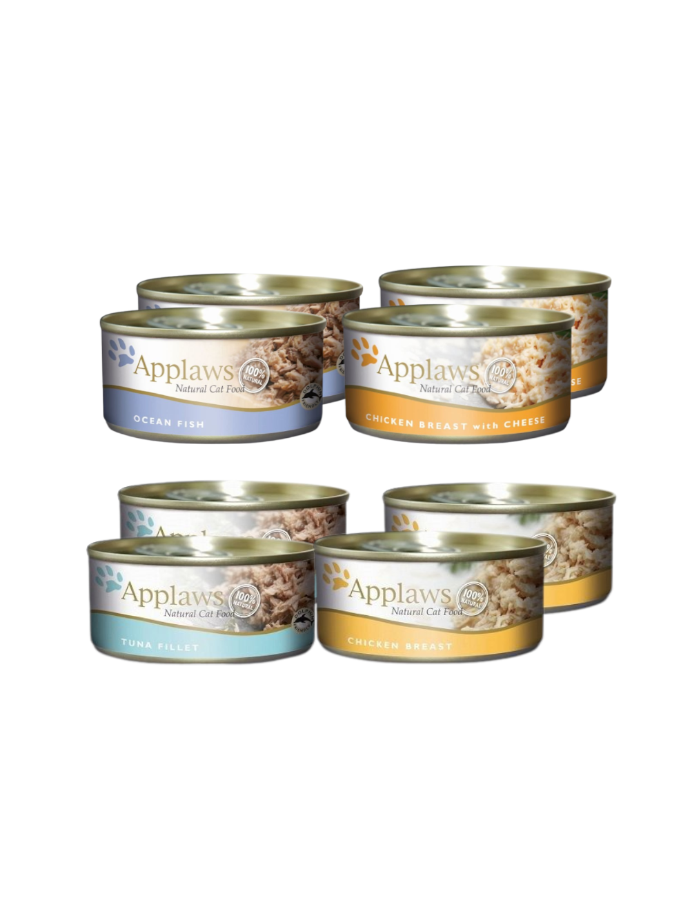 Applaws Cat Mix 4 smaków (8x156g)