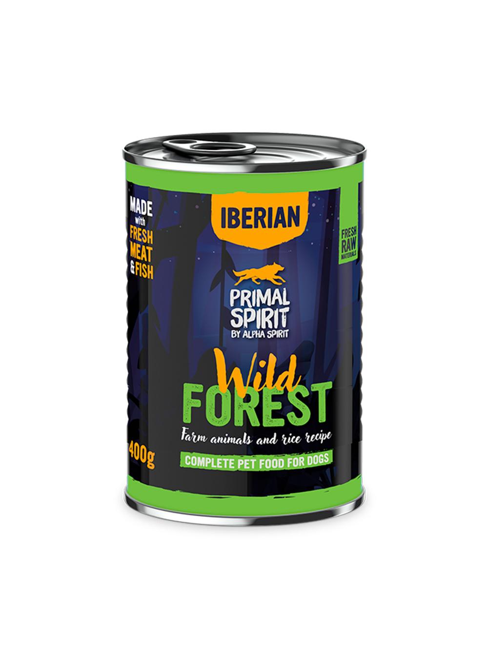 PRIMAL SPIRIT Iberian Wild Forest 6x400g puszka