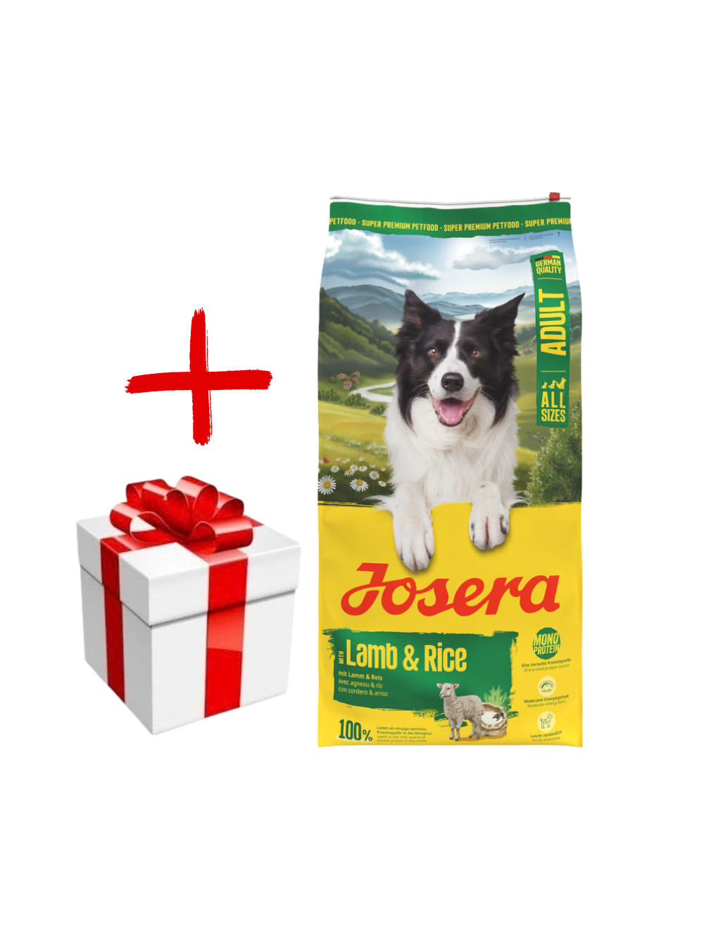 JOSERA Lamb & Rice 12,5kg + niespodzianka dla psa GRATIS!