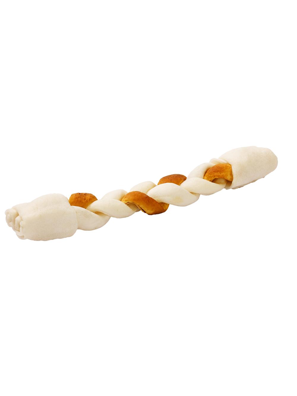 MACED Warkocz premium brązowo-biały 25cm
