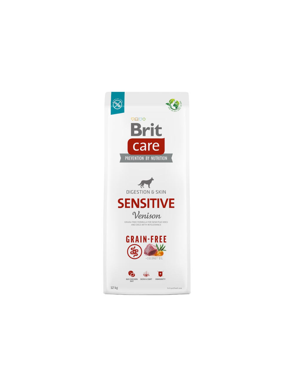 BRIT CARE Grain-free Sensitive Venison 12kg/ opakowanie uszkodzone (9537,9595,9545)!!
