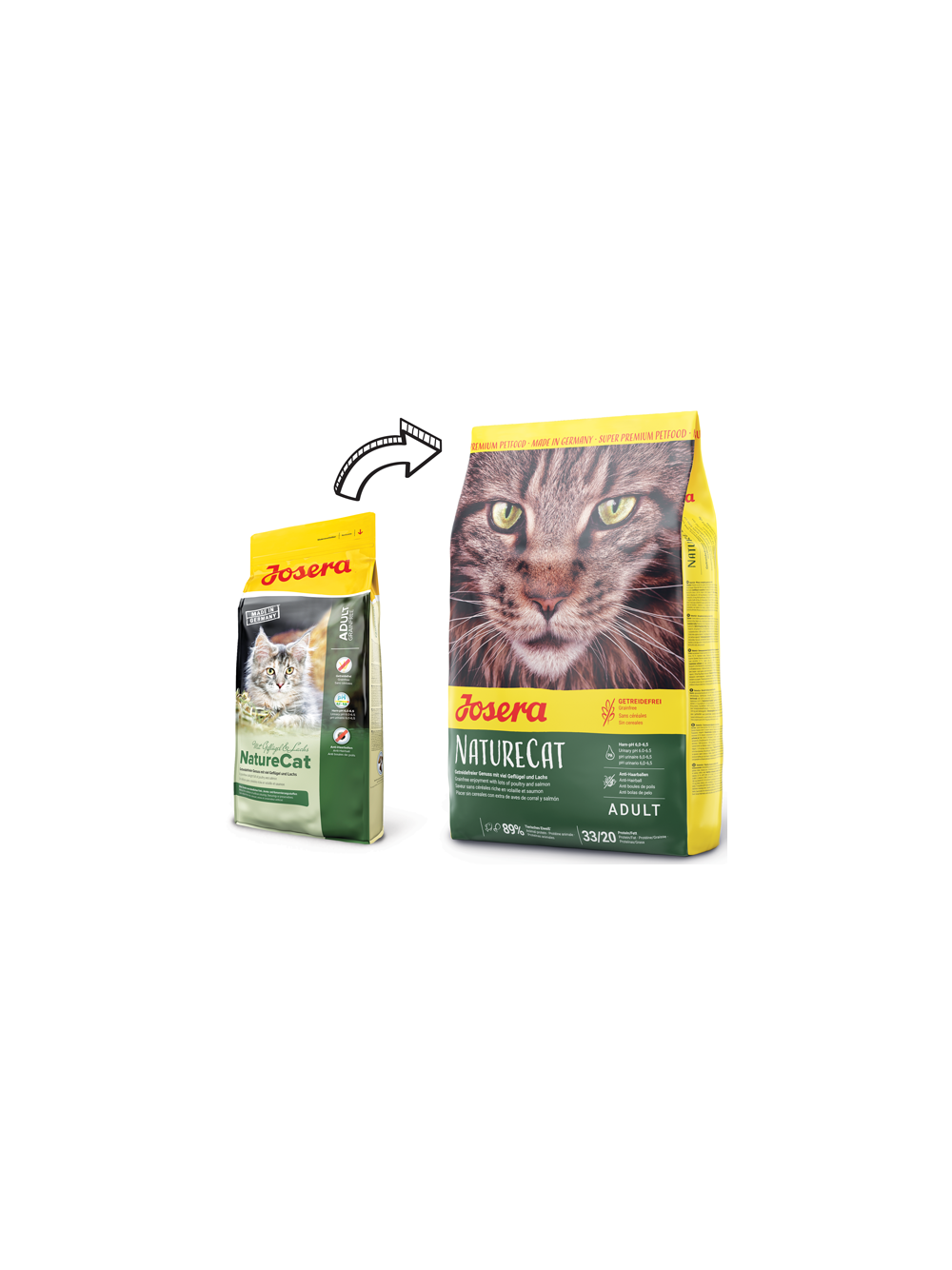 JOSERA NatureCat 10kg + niespodzianka dla kota GRATIS!