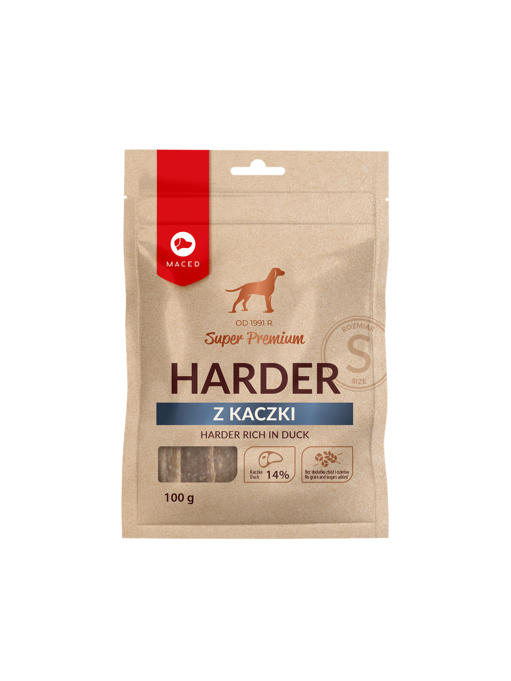 MACED Harder z kaczki - S 100 g