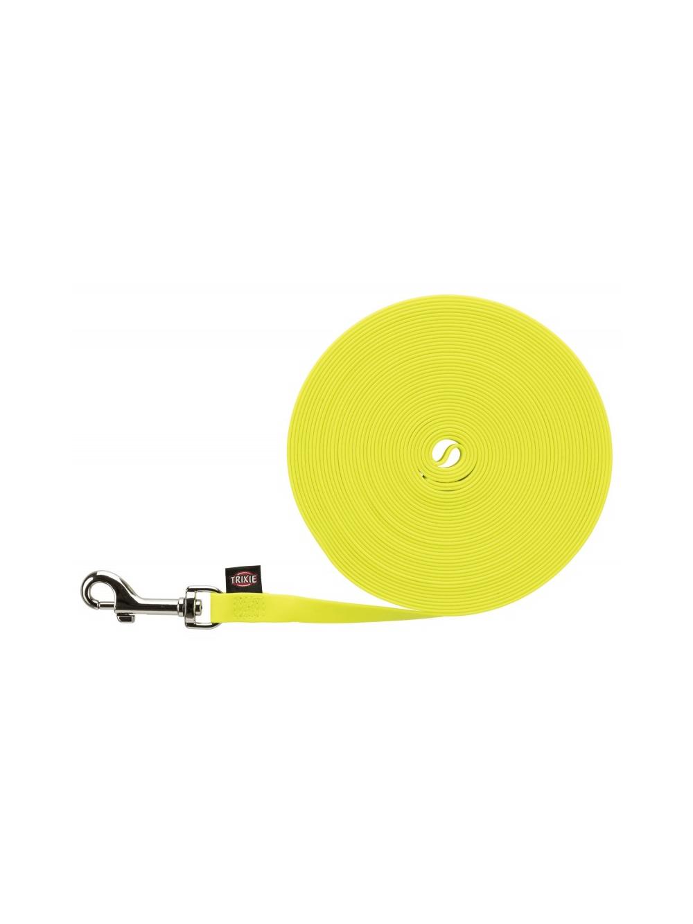 TRIXIE Smycz treningowa odblaskowa Easy Life, 10 m/13 mm, neonowy żółty