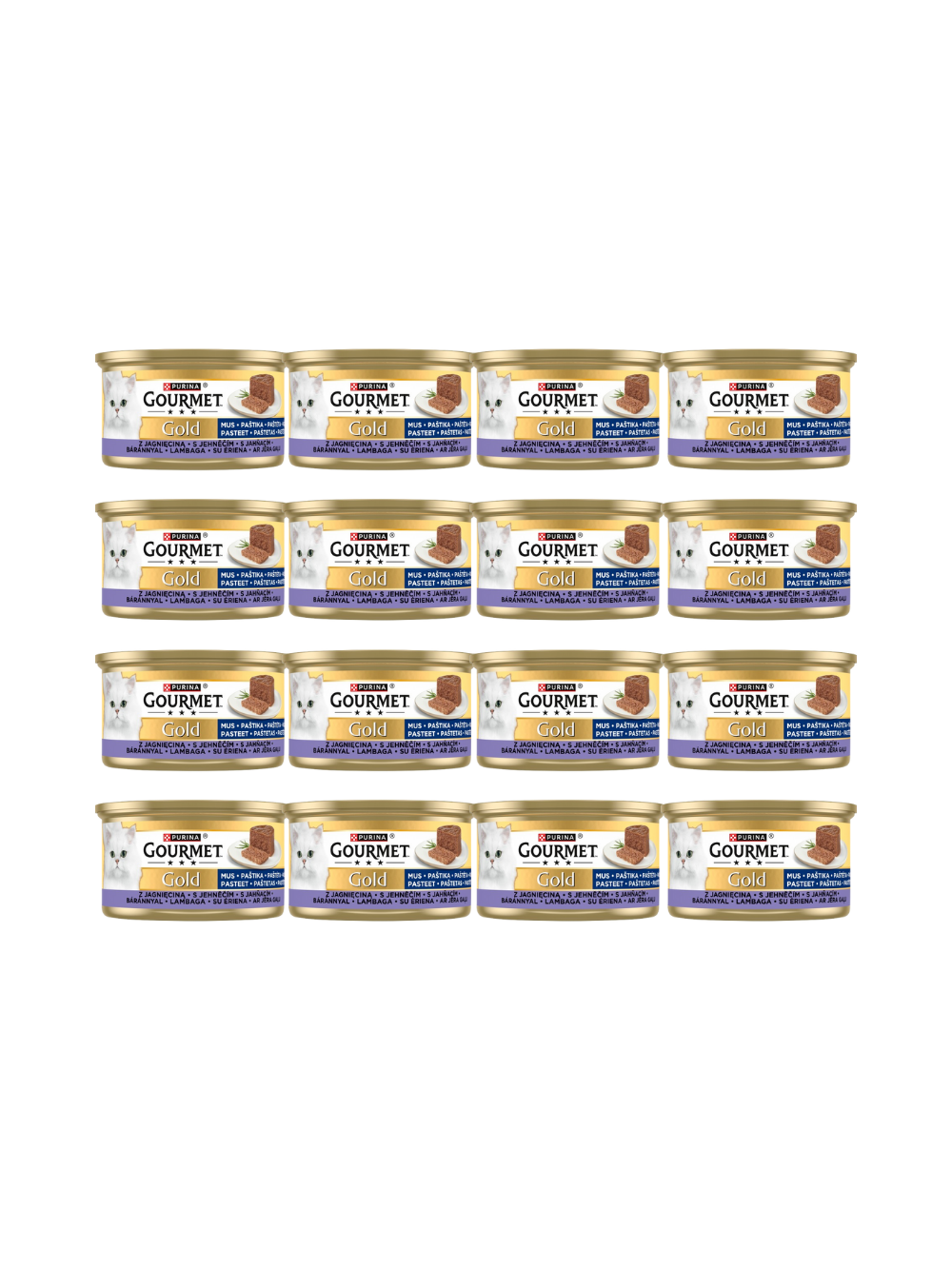 Purina Gourmet Gold mus z jagnięciną 48x85g