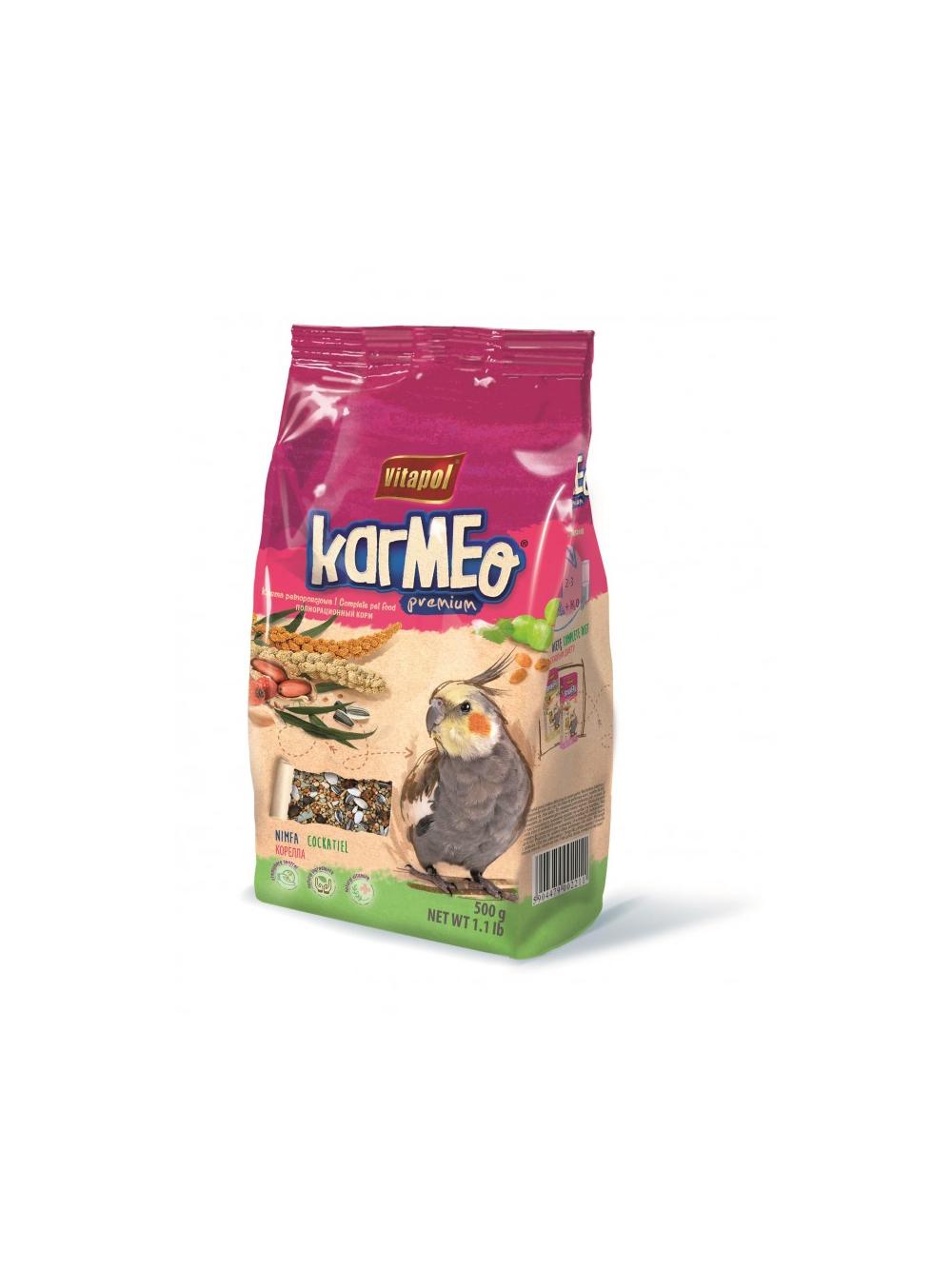 VITAPOL Karmeo Premium karma pełnoporcjowa dla nimfy, 500g