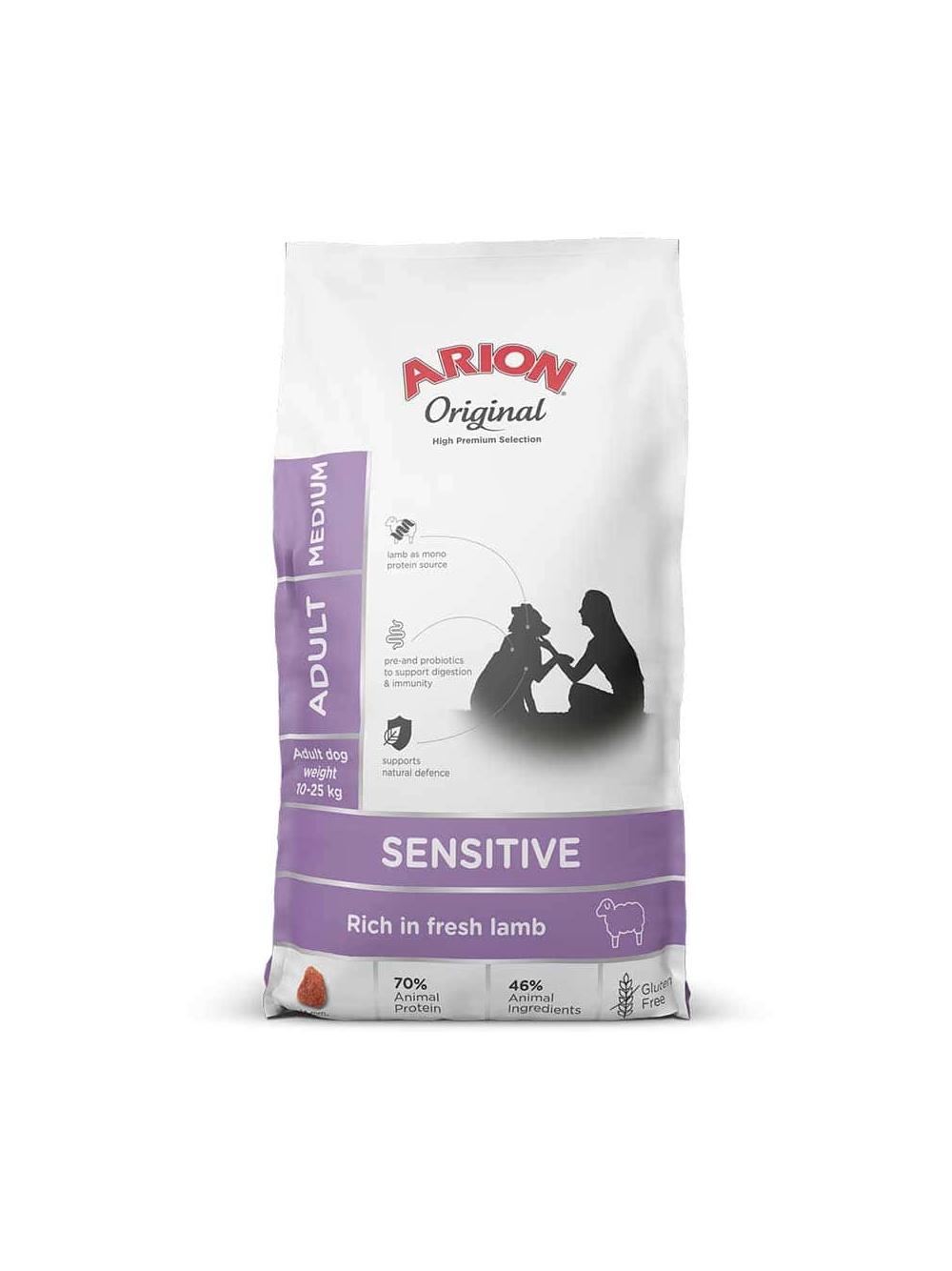 ARION Original Sensitive Adult Medium 12kg +1kg