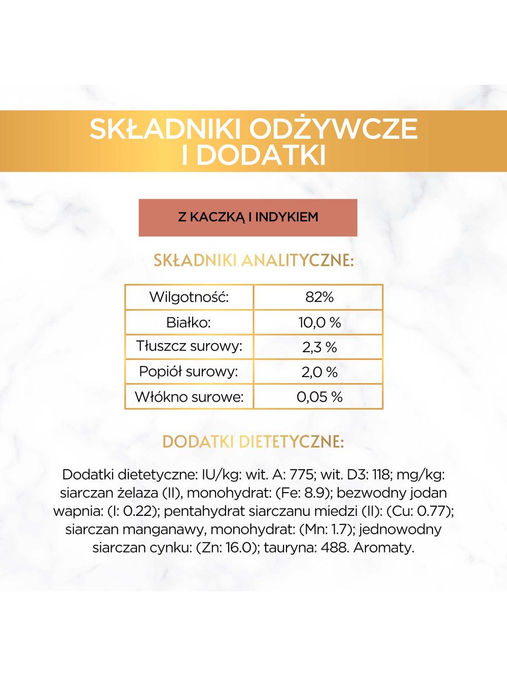 Purina Gourmet Gold kaczka/indyk w sosie 48x85g