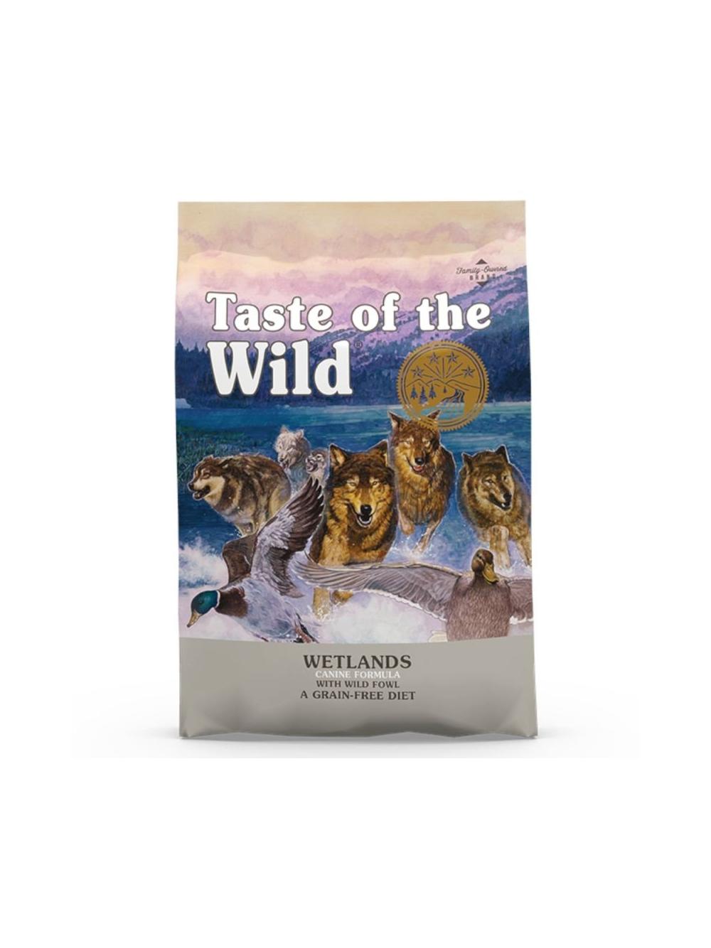 TASTE OF THE WILD Wetlands 5,6kg + niespodzianka dla psa GRATIS!