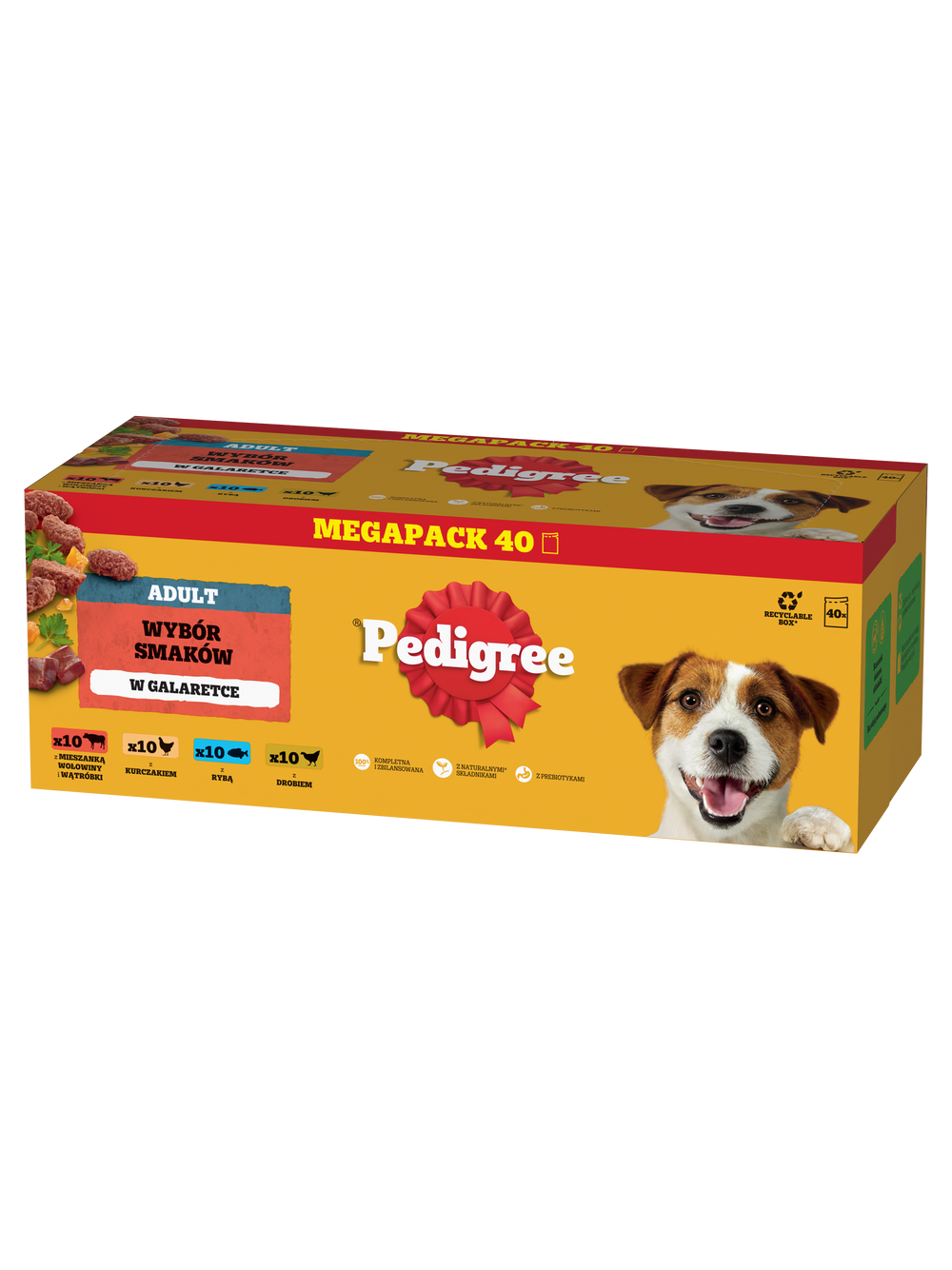 PEDIGREE Adult Mix Smaków w Galaretce 160x100g