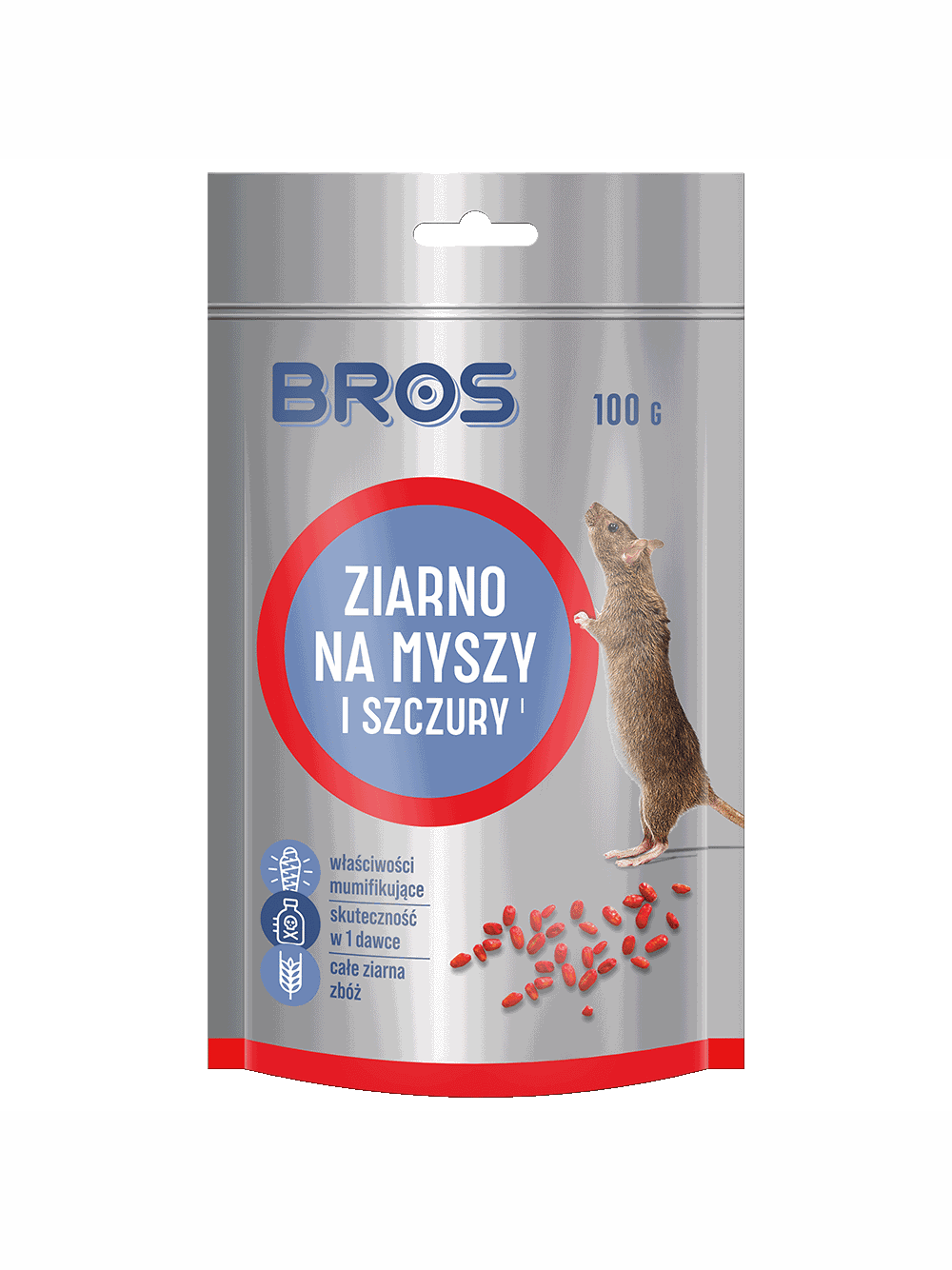 BROS - ziarno na myszy i szczury 100g