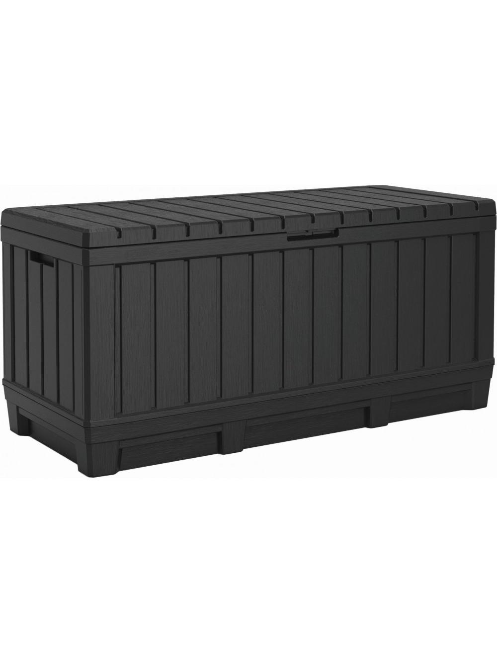 KETER Kentwood Skrzynia ogrodowa 350L 128x53,6x59cm grafit