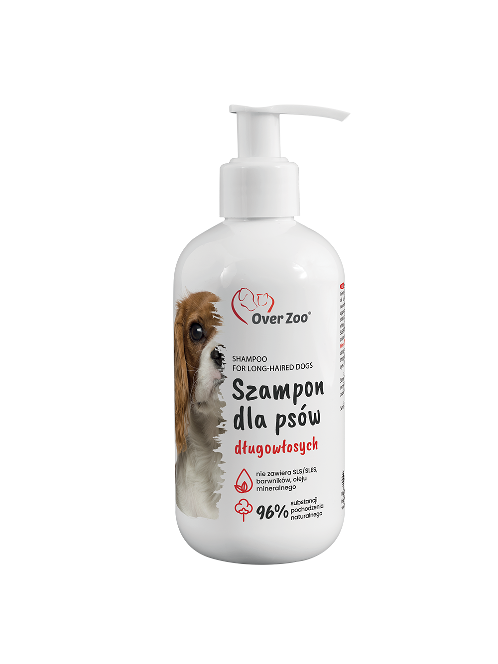 OVER ZOO Szampon dla psów długowłosych 250ml