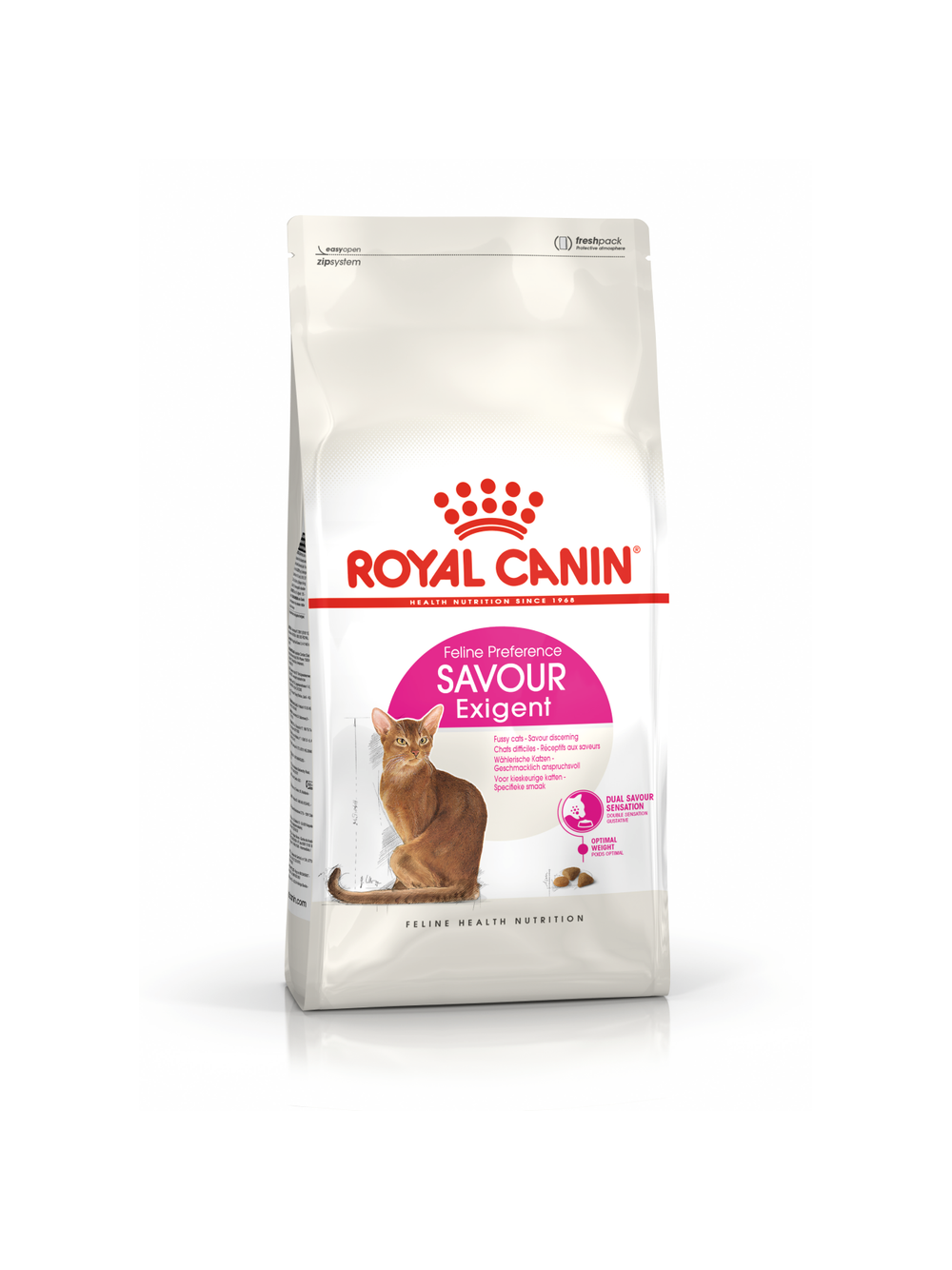 ROYAL CANIN  Exigent Savour 35/30 Sensation 10kg karma sucha dla kotów dorosłych, wybrednych, kierujących się teksturą krokieta + Piłka dla kota GRATIS!