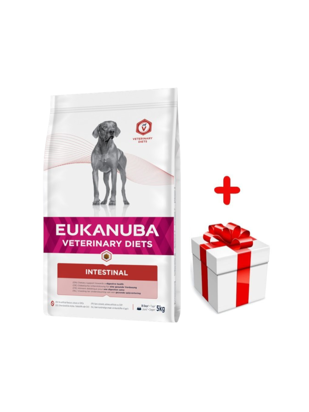 EUKANUBA Intestinal Dog  5kg + niespodzianka dla psa GRATIS!