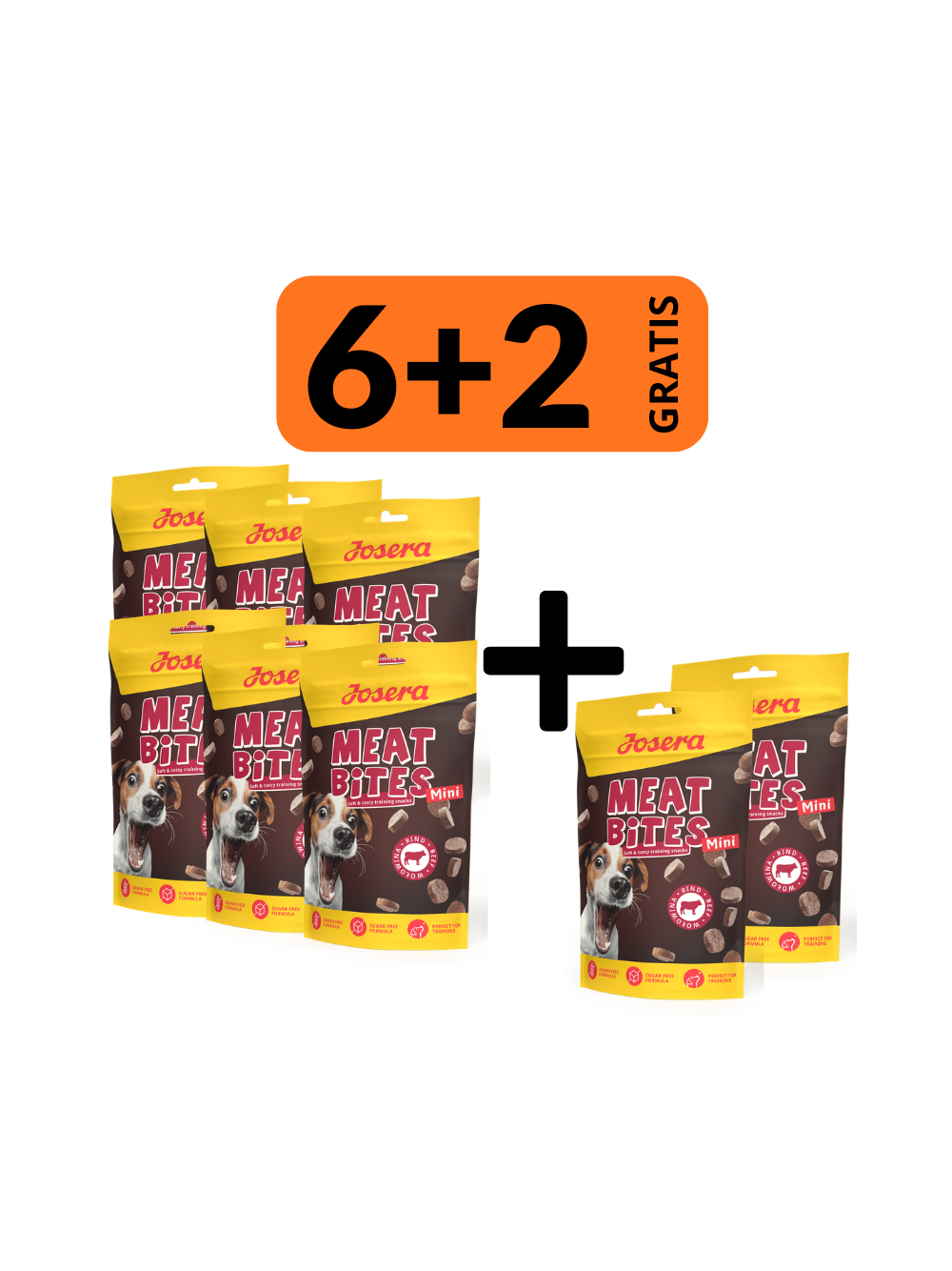 Josera Meat Bites Mini Beef 8x70g