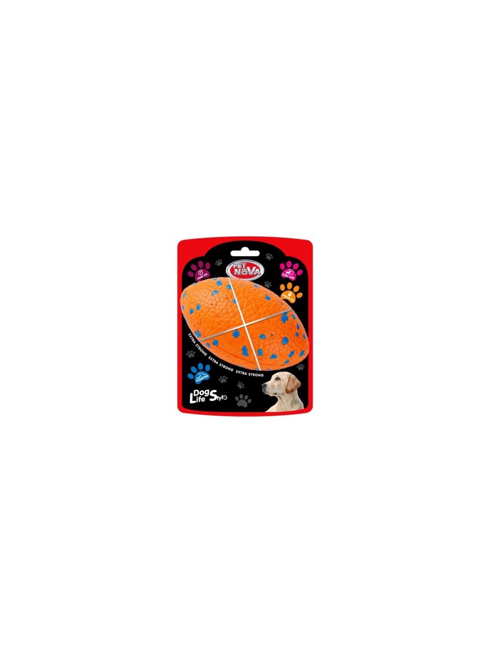 Pet Nova Rugby 14cm STRONG pomarańczowe L