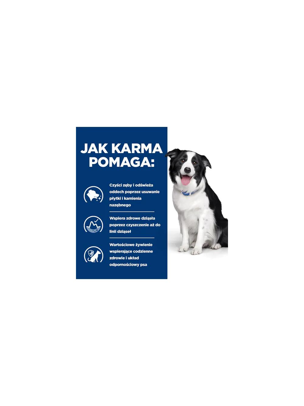 HILL'S PD Prescription Diet Canine t/d Dental Care 4kg + niespodzianka dla psa GRATIS!