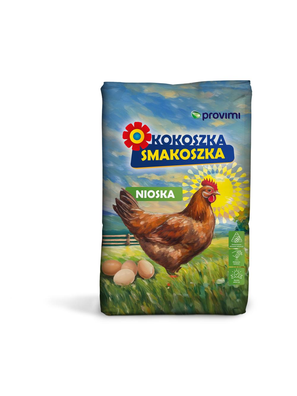 Kokoszka Smakoszka Nioska 25kg