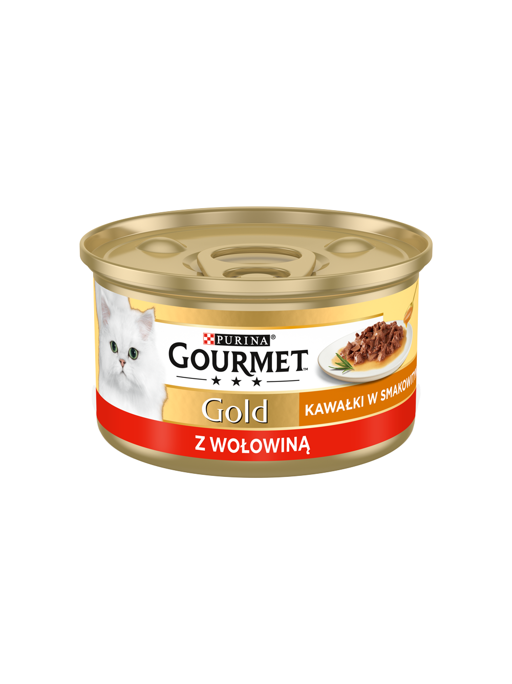 Purina Gourmet Gold Sauce Delight z wołowiną 48x85g