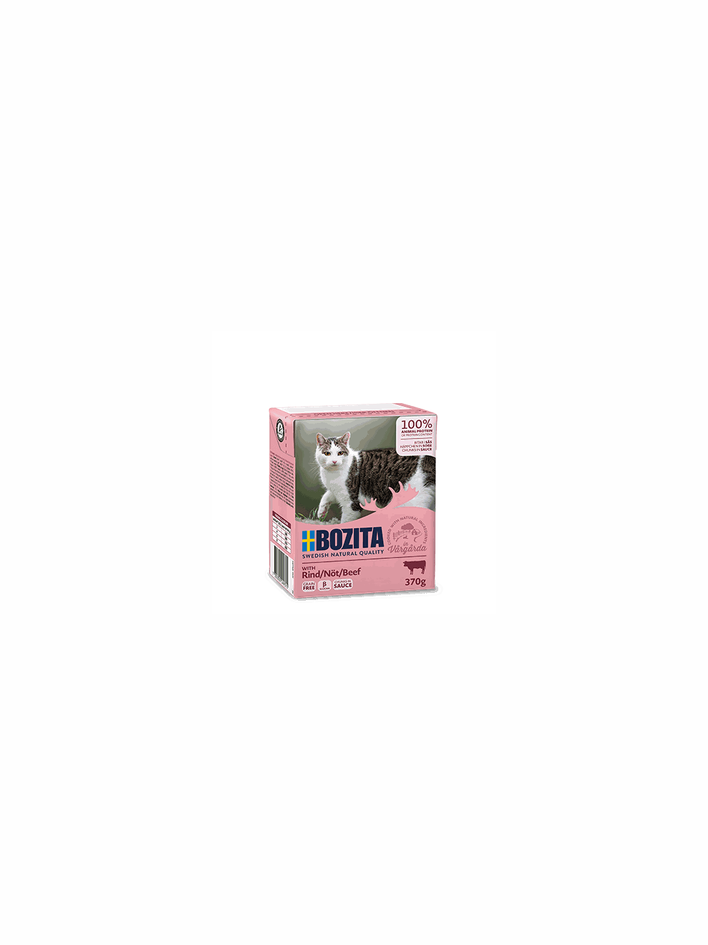 BOZITA Cat Wołowina W Sosie 24x370g